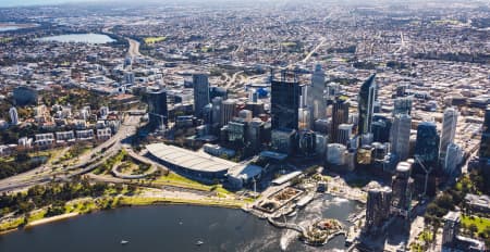 Aerial Image of PERTH CBD