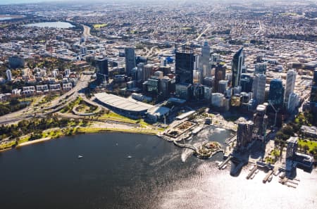 Aerial Image of PERTH CBD