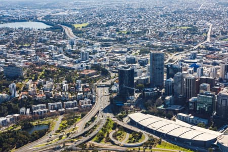 Aerial Image of PERTH CBD