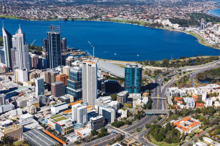 Aerial Image of PERTH CBD