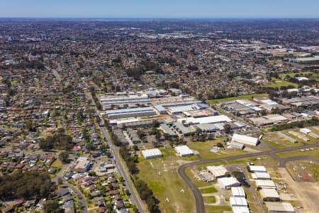 Aerial Image of BANKSTOWN,MILPERRA, CONDELL PARK