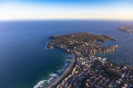 Aerial Image of MANLY DUSK