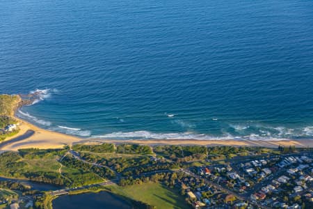 Aerial Image of CURL CURL GOLDEN LIGHT