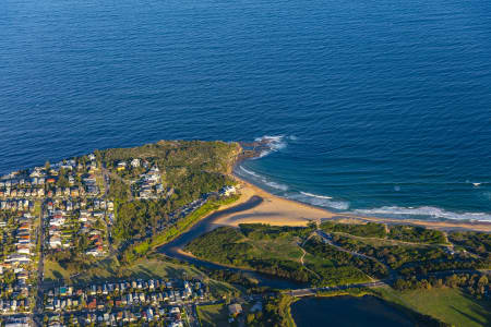 Aerial Image of CURL CURL GOLDEN LIGHT