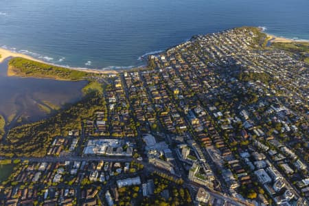 Aerial Image of DEE WHY DUSK