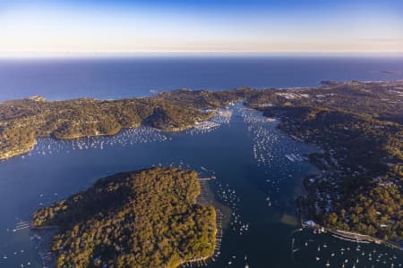 Aerial Image of PITTWATER