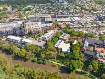 Aerial Image of ABBOTSFORD AND YARRA RIVER