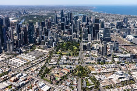 Aerial Image of NORTH MELBOURNE