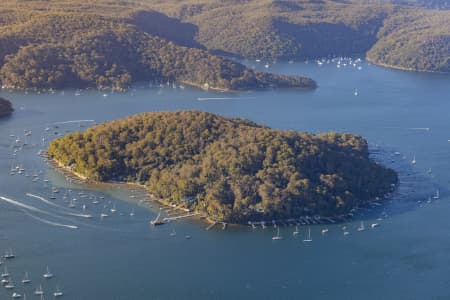 Aerial Image of SCOTLAND ISLAND