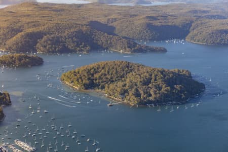 Aerial Image of SCOTLAND ISLAND