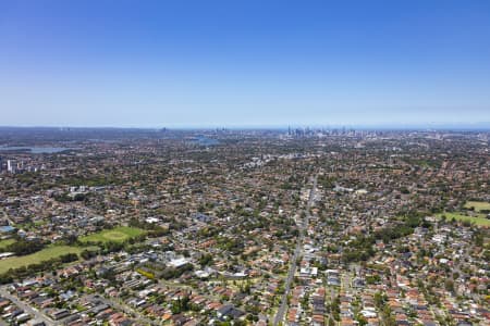 Aerial Image of CROYDON PARK