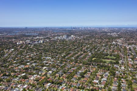 Aerial Image of STRATHFIELD
