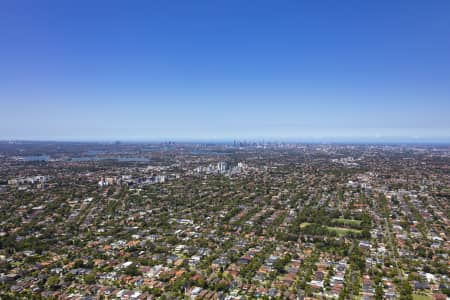 Aerial Image of STRATHFIELD
