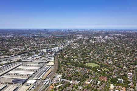 Aerial Image of HOMEBUSH WEST