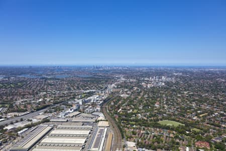 Aerial Image of HOMEBUSH WEST