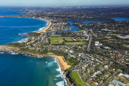 Aerial Image of WARRIEWOOD BEACH