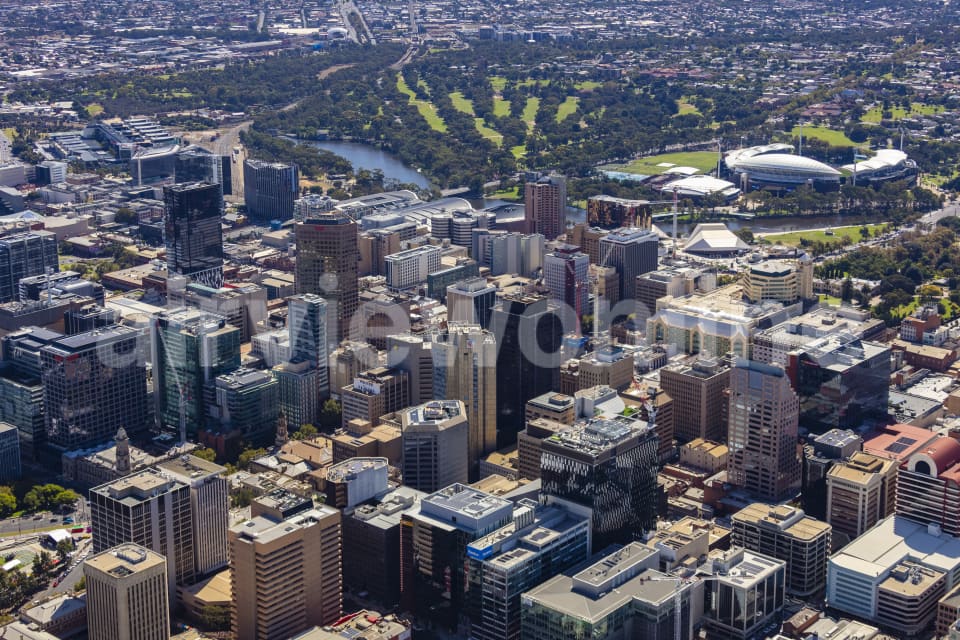 Aerial Image of Adelaide CBD