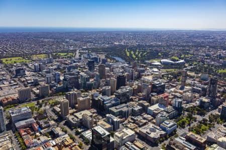 Aerial Image of ADELAIDE CBD