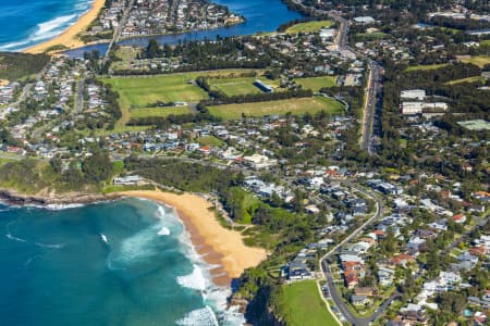 Aerial Image of WARRIEWOOD BEACH