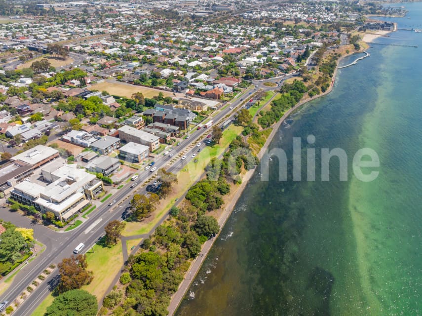 Aerial Image of Geelong west