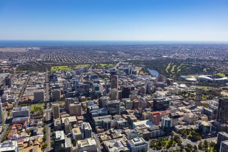 Aerial Image of ADELAIDE CBD