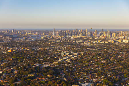Aerial Image of DULWICH HILL DUSK