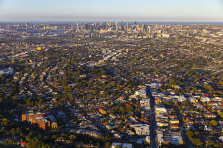 Aerial Image of DULWICH HILL DUSK