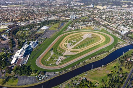 Aerial Image of FLEMINGTON RACECOURSE