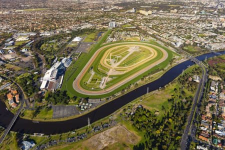 Aerial Image of FLEMINGTON RACECOURSE