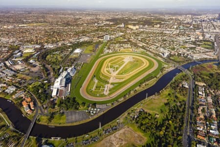 Aerial Image of FLEMINGTON RACECOURSE