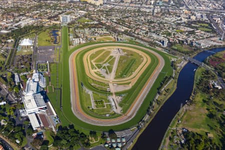 Aerial Image of FLEMINGTON RACECOURSE