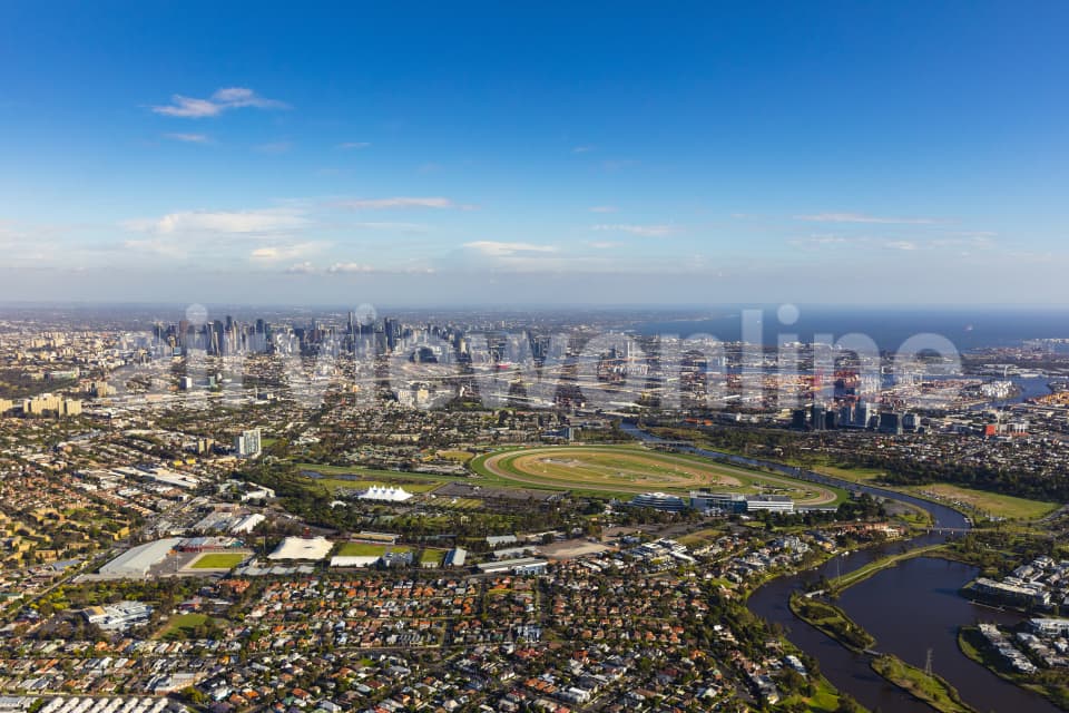 Aerial Image of Ascot Vale and Flemington
