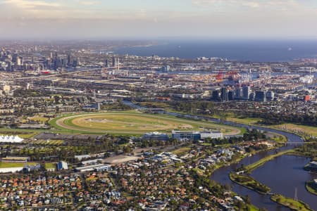 Aerial Image of ASCOT VALE AND FLEMINGTON