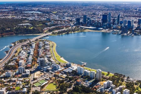 Aerial Image of SOUTH PERTH