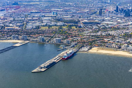 Aerial Image of PORT MELBOURNE BEACH