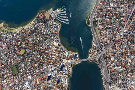 Aerial Image of CANNING BRIDGE