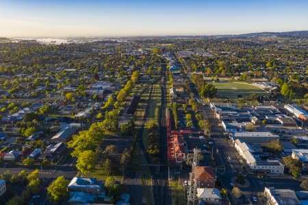 Aerial Image of ORANGE SUNRISE AND EARLY MORNING