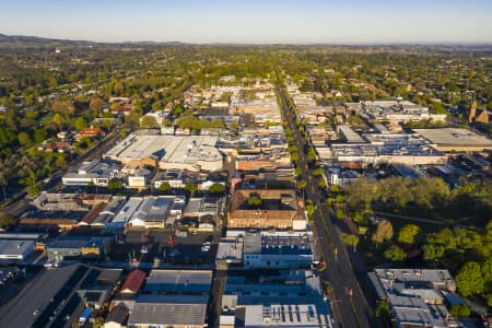 Aerial Image of ORANGE SUNRISE AND EARLY MORNING