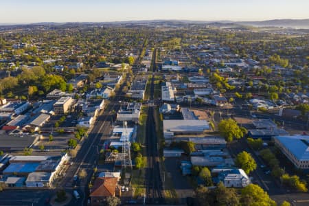 Aerial Image of ORANGE SUNRISE AND EARLY MORNING