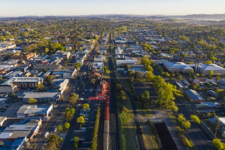 Aerial Image of ORANGE SUNRISE AND EARLY MORNING
