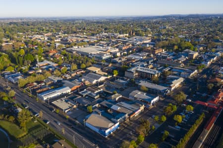 Aerial Image of ORANGE SUNRISE AND EARLY MORNING