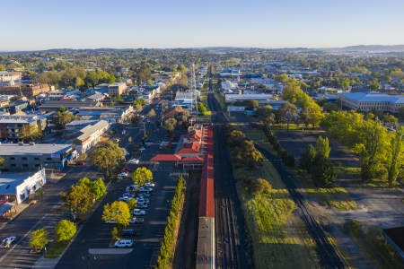Aerial Image of ORANGE SUNRISE AND EARLY MORNING