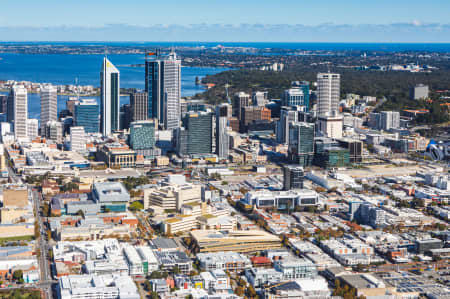 Aerial Image of PERTH CBD