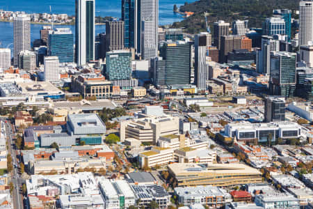 Aerial Image of PERTH CBD