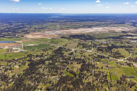 Aerial Image of BADGERYS CREEK DEVELOPMENT AND BRINGELLY