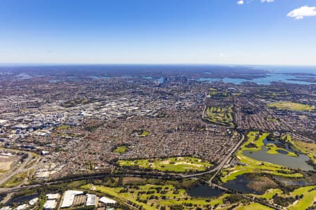 Aerial Image of HIGH ALTITUDE ROSEBERY