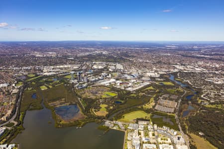 Aerial Image of SYDNEY OLYMPIC PARK