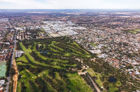 Aerial Image of ROYAL FREMANTLE GOLF CLUB