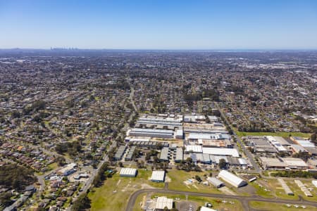 Aerial Image of BANKSTOWN,MILPERRA, CONDELL PARK