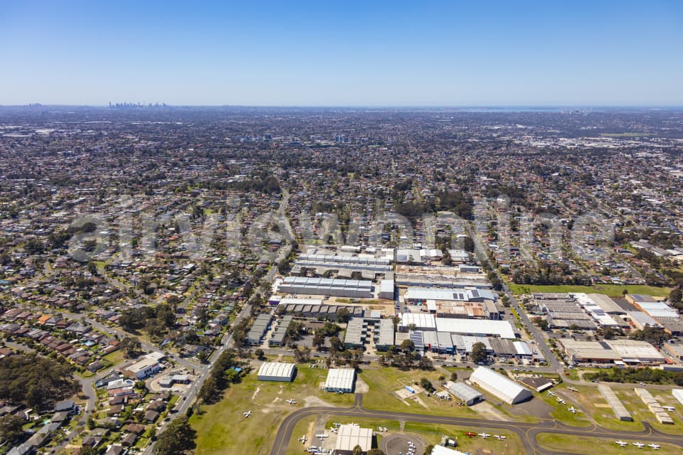 Aerial Image of Bankstown,Milperra, Condell Park